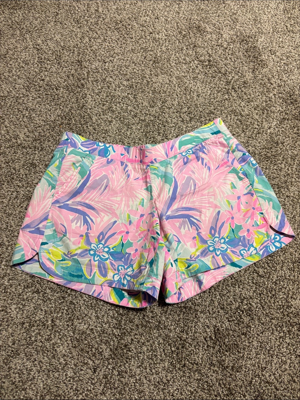 Lilly Pulitzer Floral Pink Tropical Women's Shorts